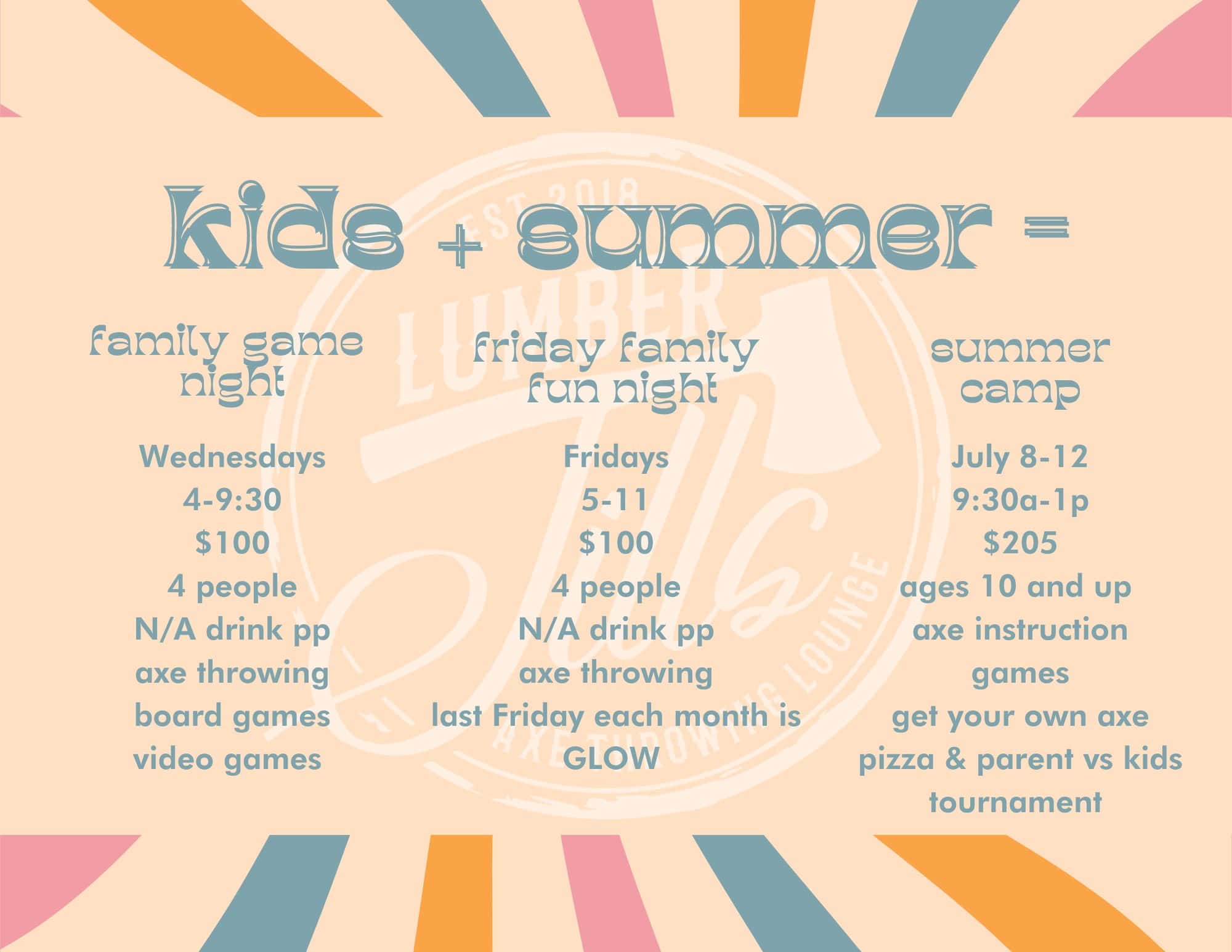 Kids + Summer Popup Image